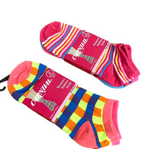 Carnival Socks No-show Women Sz 9-11 NWT